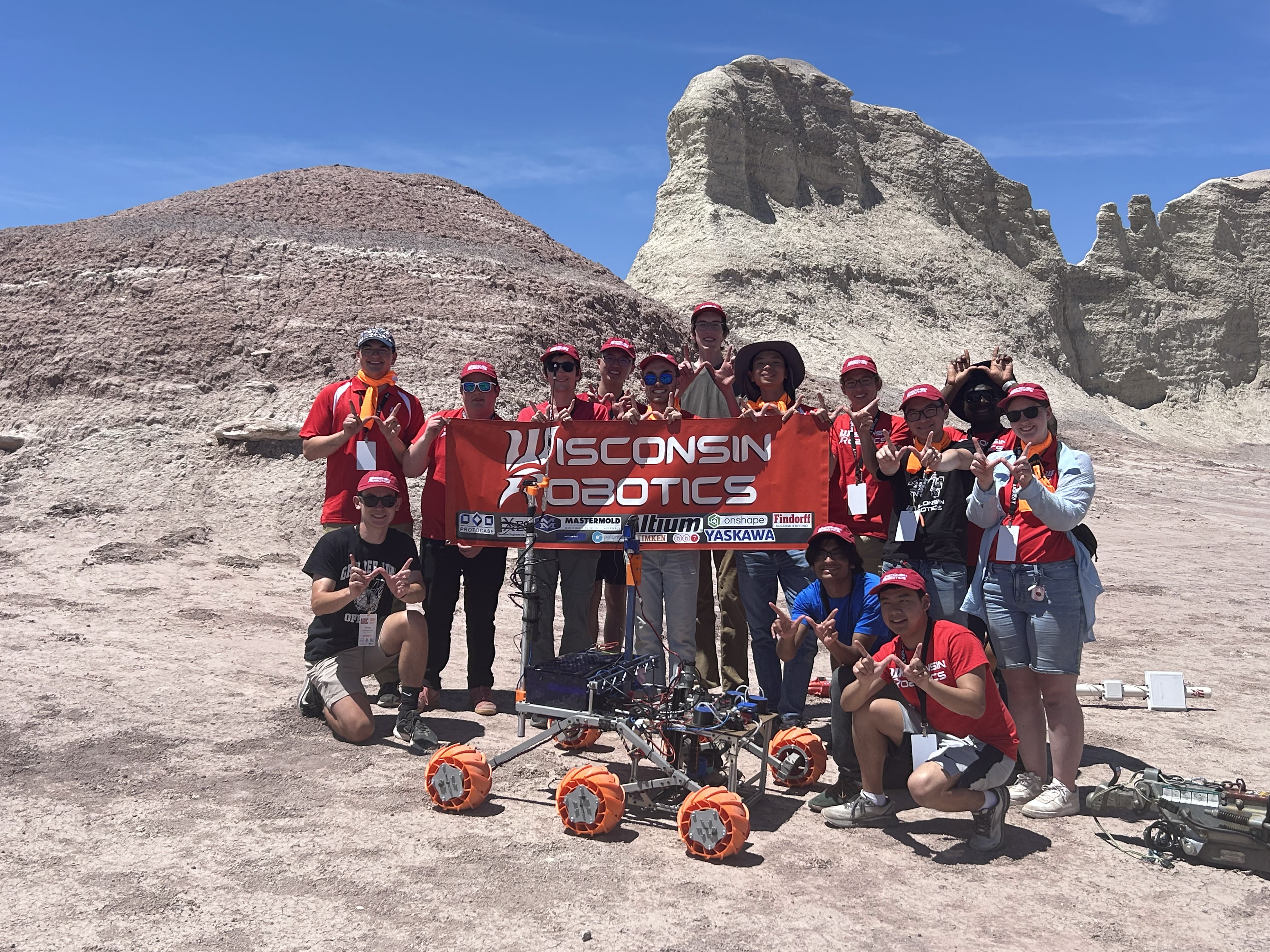 Wisconsin Robotics Team Photo
